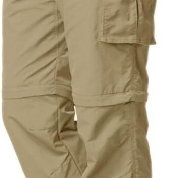Mens Hiking Pants Convertible Quick Dry Zip Off Fishing Travel Safari Pants
