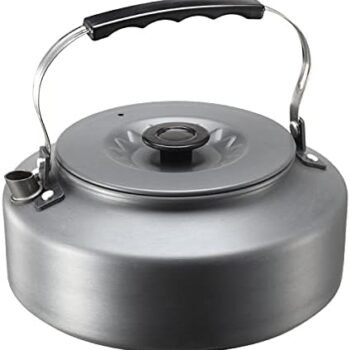 Camping Kettle 1.5L Portable Ultralight Coffee Tea Kettle