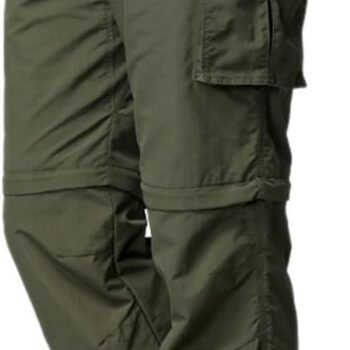 Men's Hiking Pants Convertible Quick Dry Lightweight Zipper Fishing Travel Travel Pants