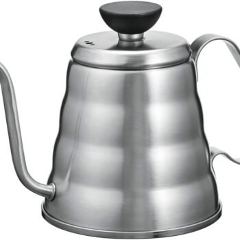 Metal Drip Kettle, 700ml, Silver