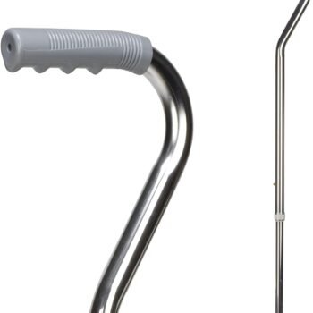 Walking Cane for Adult Men and Women, FSA Eligible, Lightweight and Adjustable, Ergonomic Hand Grip and Wrist Strap