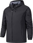 Warm Fleece Jacket for Mens Autumn Long Sleeve Splicing Sweatshirt Top Tee Blouse Jacket Coat