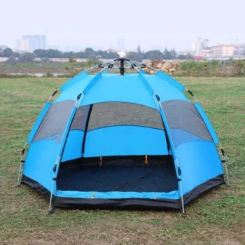 Waterproof Four Season Family Camping tents Winter Glamping Folding automatic Pop up Travel Tent with Mosquito Screen Door 5-8 person Shade canopy shelter